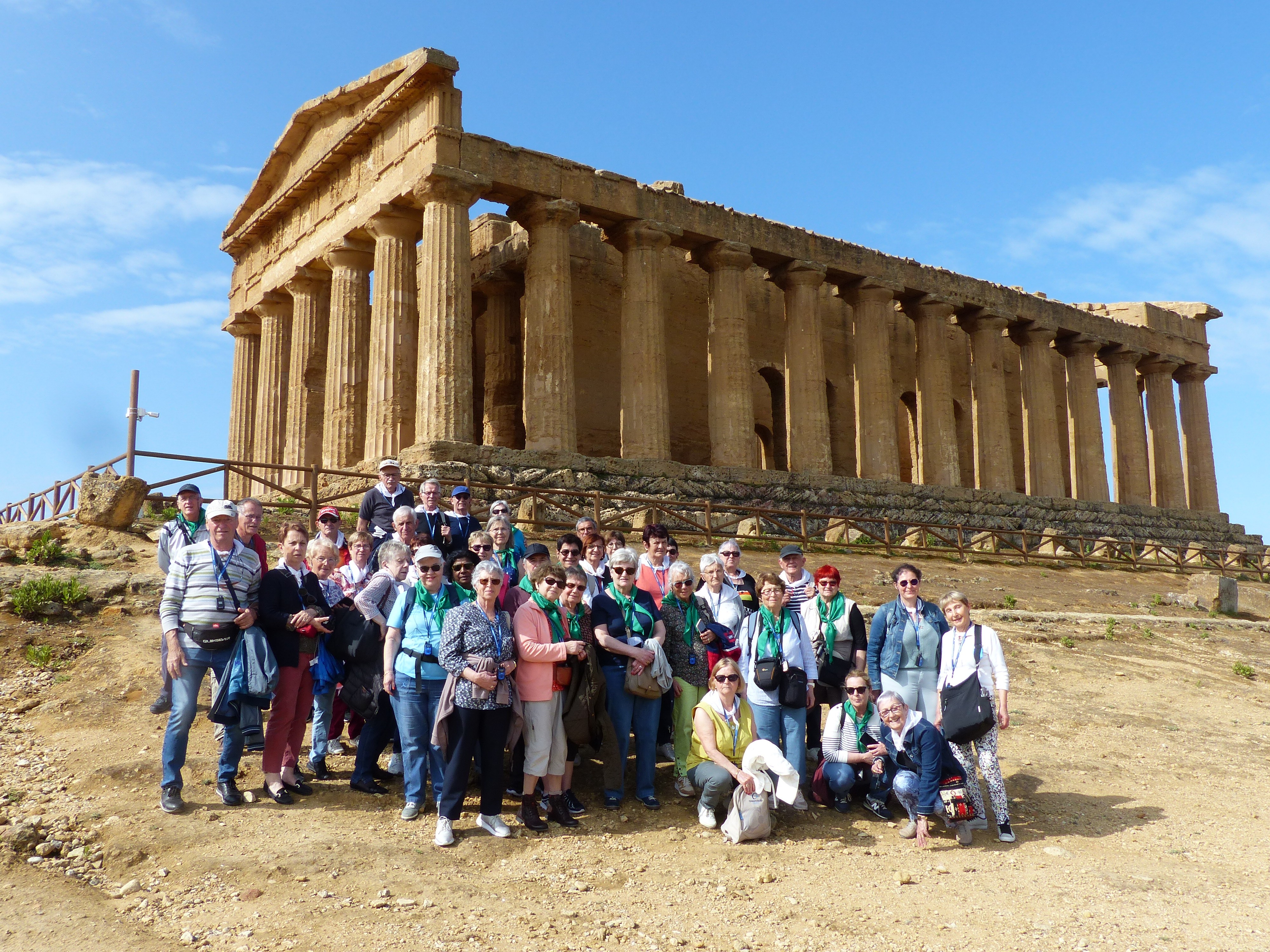 Voyage en Sicile - Le temple grec d'Agrigente